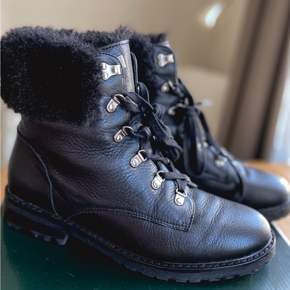 Ralph Lauren lanescot leather boot size 9,5